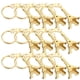 thumbnail image 5 of 12 llaveros retro de la Torre Eiffel, mini llaveros con colgante decorativo (dorados), 5 of 8