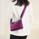 thumbnail image 4 of Bolso Casual Mujer Bolso Bandolera Ligero Bolso Hombro Nailon Bolso Cuadrado (Púrpura), 4 of 8