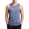 thumbnail image 5 of IhhxPro Men's Quick Dry Tank Top Sleeveless Workout Shirt Breathable Summer Gym Running Vest Loose Fit Cotton Athletic Casual Training Bodybuilding M-3XL, 5 of 7
