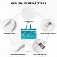 thumbnail image 5 of Kdxio Christmas Snow File Tote Document Bag Business Briefcase Bag Document Organizer Tote Briefcase for Letter A4 Files Business Teacher Office Bag, 5 of 8