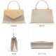 thumbnail image 3 of Bolso de noche Dasein para mujer, bolso de fiesta, monederos de boda, 3 of 5