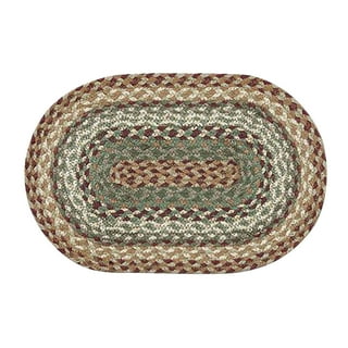 Earth Rugs Oval Boots Braided Rug 20 x 30