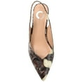 thumbnail image 5 of Journee Womens Mikoa Kitten Heel Sling Back Pointed Toe Pumps, Widths Available, 5 of 10