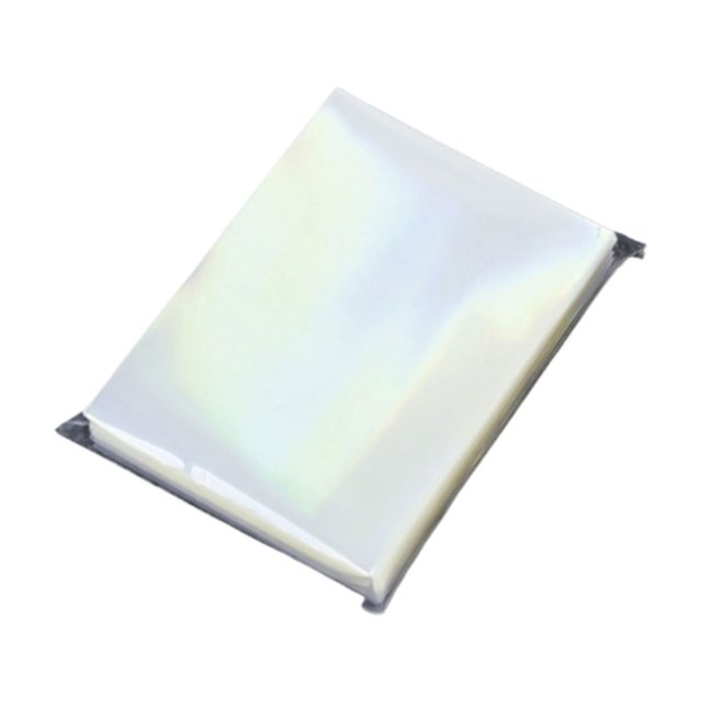 Cateissary 50 unids/set película de tarjeta CPP funda de tarjeta pequeña y protección rentable y decoloración de manchas y agua Carpetas de archivos hialino