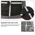thumbnail image 3 of Fundas de asiento Genina impermeables para sillas de comedor (4 unidades), 3 of 7