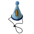 thumbnail image 4 of Artículos para fiestas de cumpleaños de perros, sombrero, pancarta, pañuelo, adorno para tarta., 4 of 5