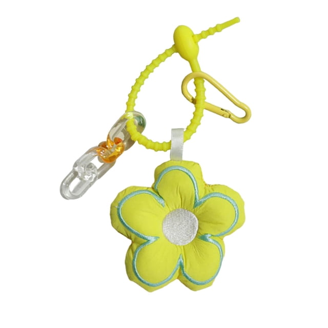 Llavero de flores para bolso, mochila, bolso, accesorios decorativos