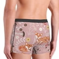 thumbnail image 5 of Disketp Beautiful Fox Men'S Boxer Briefs,Soft And Breathable Cotton Underwear With Comfortflex Waistband, 5 of 8