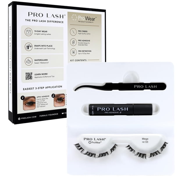 Kit de extensiones de pestañas Pro Lash ProWear Mini Mega Volume