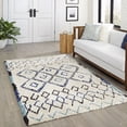 thumbnail image 5 of Momeni Margaux Aztec and Geometric Contemporary Area Rugs, White, 5 of 5
