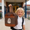 thumbnail image 4 of Dvkptbk oxford bag Cute Animals Children Teenagers Lunch Bag Lunch Box Reusable Cooler for School Pinic Travel Work, 4 of 6