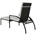 thumbnail image 5 of vidaXL Sun Lounger with Footrest PE Rattan Brown, 5 of 8