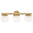 thumbnail image 5 of 57443LCB-LL Hinkley Lighting Sunni - 15W 3 LED Medium Bath Vanity-9 Inch Tall and 24 Inch Wide-Lacquered Brass Finish, 5 of 22