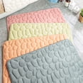 thumbnail image 5 of Alfombra de baño de espuma viscoelástica antideslizante, absorbente, lavable a máquina, para ducha, color rosa, 40 x 60 cm, 5 of 5
