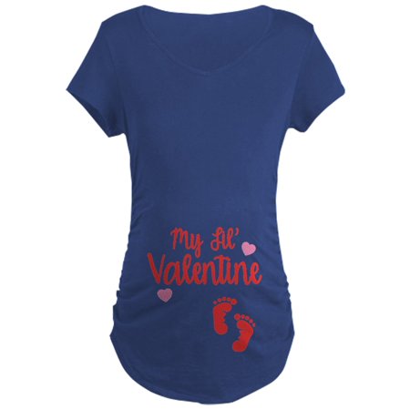 

CafePress - My Lil Valentine Maternity Dark T Shirt - Maternity Dark T-Shirt