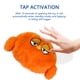 thumbnail image 5 of Juguetes interactivos para perros, bola rodante activa para perros con pilas, bolas automóviles y cubierta de felpa masticable, 5 of 6