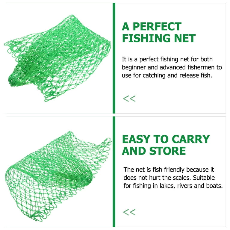 1pc Premium Landing Net Fish Dip Net Catch Release Landing Net Fishing Equipment, Size: 65x50cm