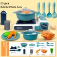 thumbnail image 1 of Kids Cooking and Baking Playset Simulation Rice Cooker Microwware Gas Refrigerator Toy Pretend Play Kitchen for Boys & Girls, 1 of 6