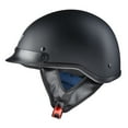 thumbnail image 2 of AHR RUN-C Motorcycle Half Face Helmet DOT Approved Motorbike Cruiser Chopper Matt Black XL AHR Modern, 2 of 11