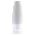 thumbnail image 1 of Dispensador de viajes Botella de lavado de cara Pasta de dientes Maquillaje vacío Squereez Tube Fugas a prueba de fugas Mini contenedor Cuidado personal Suministros Gris 90ml Inevent HA059159-09, 1 of 7