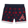 thumbnail image 4 of Infant  Navy Atlanta Braves On Deck 2-Piece Diaper Cover Set, 4 of 5