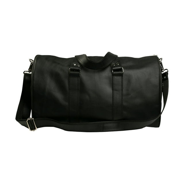 Maleta Duffle Bag CASTELLI LEATHER AUTHENTIC Negro
