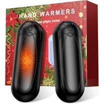 2-Pack 7000mAh Rechargeable Hand Warmers - Electric Portable Pocket Heaters with 3 Heat Levels, Perfect Warm Gifts for Men & Women