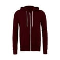 thumbnail image 1 of Bella + Canvas  Adult Fleece Full Zip Hoodie, 1 of 4