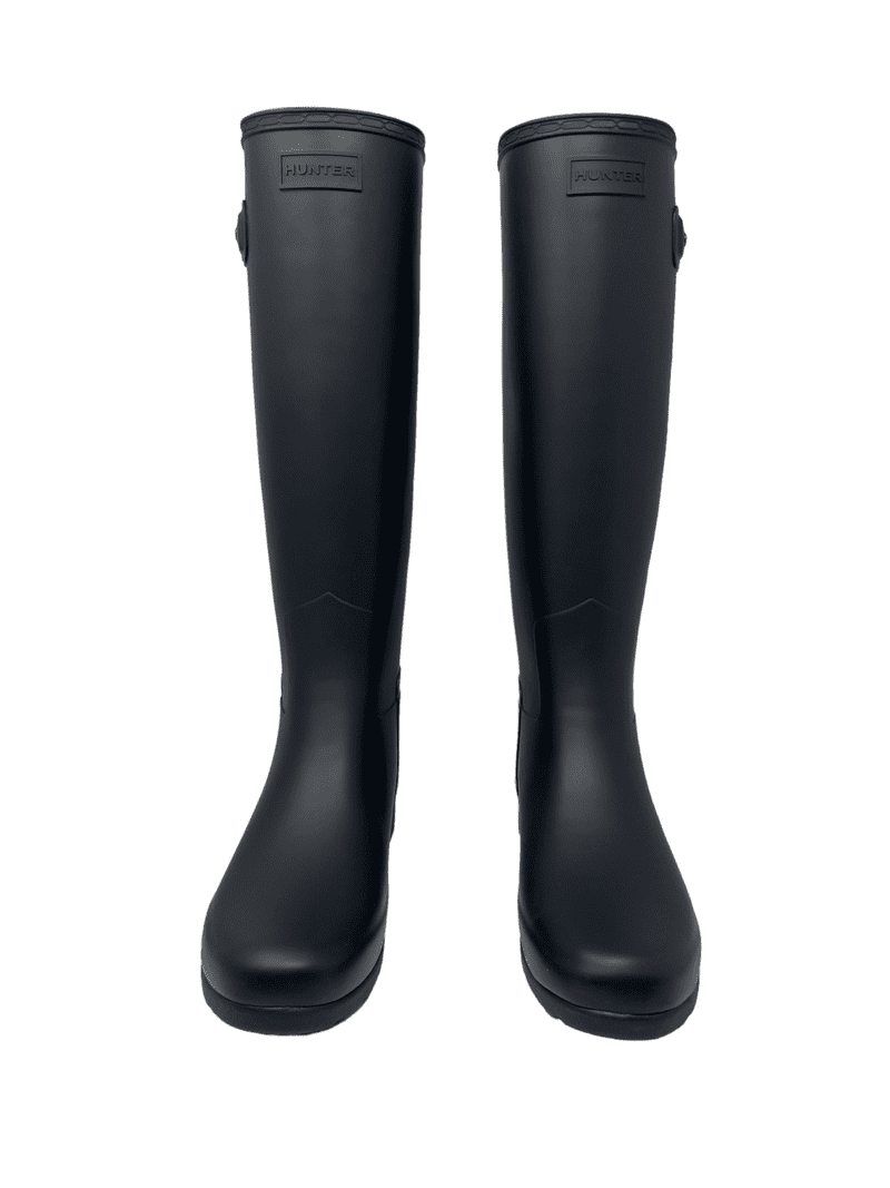 Hunter Tall Insulated Women's Original Refined Black Rubber
