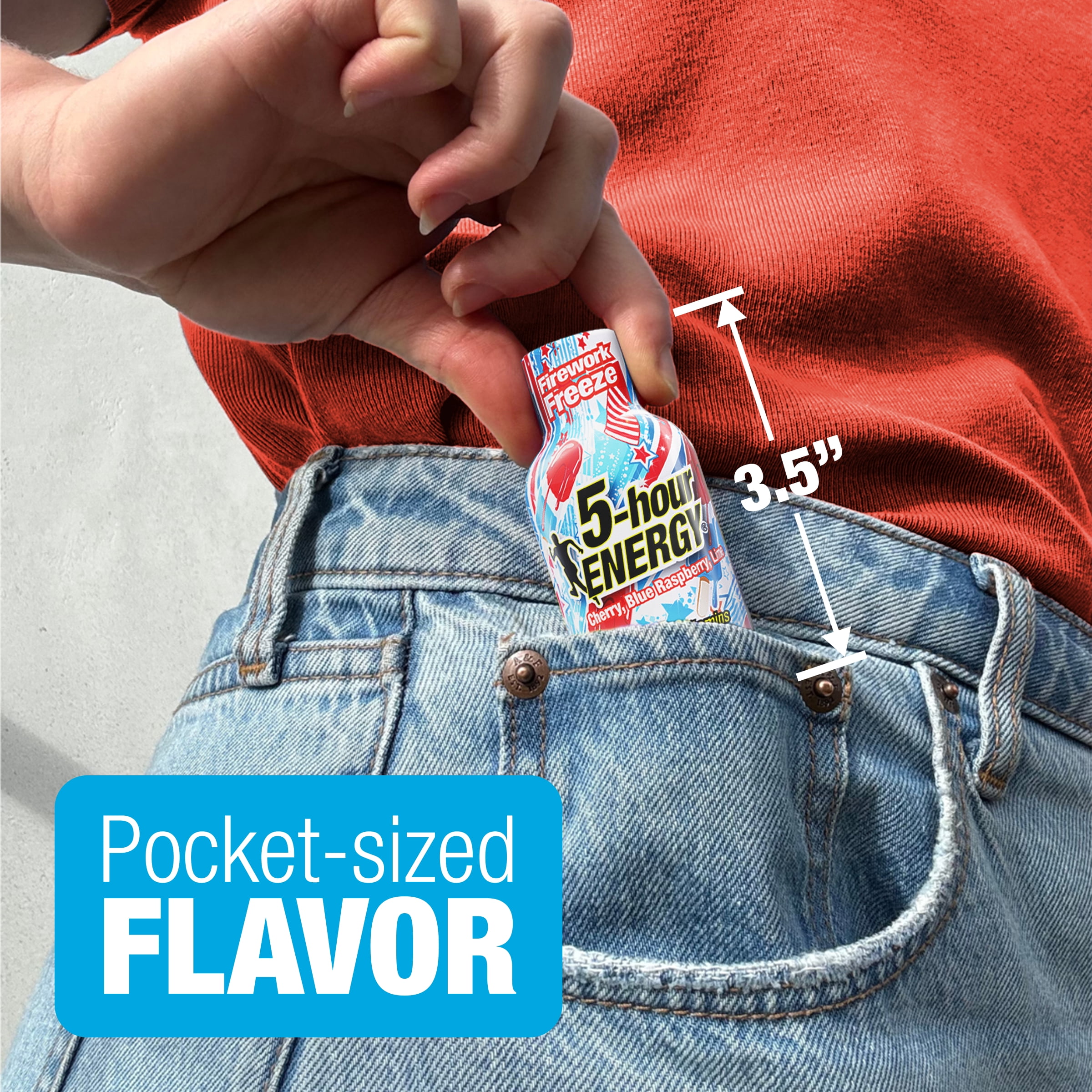 5-hour ENERGY Shot, Firework Freeze Flavor, 15 Count