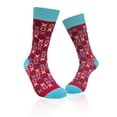 thumbnail image 4 of Hugs and Kisses (xoxo) Love Patterned Office Socks, 4 of 10