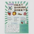 thumbnail image 4 of 8x Shrink Sheets with Various Patterns Art DIY Handmade Craft Tool for Keychains - Animal, 4 of 6