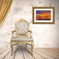 thumbnail image 3 of Grandmaison, Mike 24x17 Gold Ornate Wood Framed with Double Matting Museum Art Print Titled - Canada, Altona Trees at sunrise on the prairie, 3 of 4