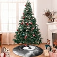 thumbnail image 7 of Lsque Yin And Yang Print Christmas Tree Skirt, Tree Skirt with Ties or Velcro, Perfect for Holiday Decorations, Halloween, and New Year-48", 7 of 7