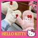 thumbnail image 3 of Conjunto de 2 piezas de Hello Kitty para niñas y estudiantes, guantes gruesos y cálidos, mitones sin dedos, cuello cruzado, accesorios de moda, Invierno, 3 of 4