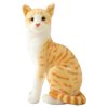 SANUME Lovely Simulation Cat Plush Toys Stuffed Doll Kids Gift Home Ornaments