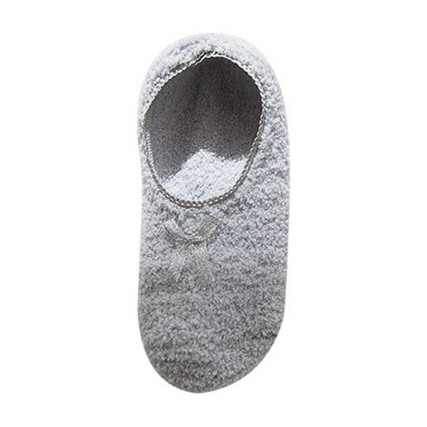 Calcetines de invierno para mujer, estampados de lana de cordero, antideslizantes, de algodón