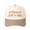 Khaki-Beige, variant on LIFTERALY JUST A GIRL Embroidered Trucker Hat Color Block Baseball Cap, Adjustable Unisex, Travel Essential