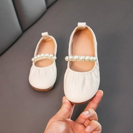 

Girls‘ shoes soft bottom peas shoes Spring and Autumn New Korean style fashionable all-match single-layer shoes for little girls baby shoes