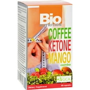Bio Nutrition Inc, Coffee Keytone Mango Comb 60 CAP (Pack of 1)