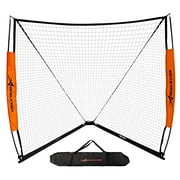 Lacrosse Goal 6x6 Feet | Lacrosse Net for Back Yard Fully Flexible and Portable | Pair with Your Lacrosse Rebounder or Lacrosse Backstop | Used by Man Lacrosse Goalie [Cary Bag Included]