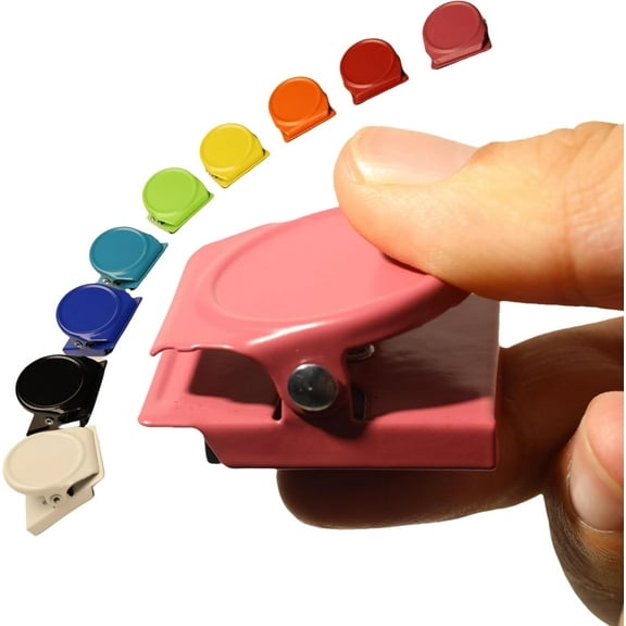 Mini Chip Clips - Set of 9 Multi-Colored Small Bag Clips for Food - Perfect for Sealing Chip Bags, Snacks, and More