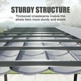 thumbnail image 5 of Domi Outdoor Living 11' X 20' Outdoor Pergola with Retractable Canopy Aluminum Shelter Sun Shade Beach Pavilion Grape Trellis Grill Gazebo for Patio, Backyard and Lawn, Gray, 5 of 7