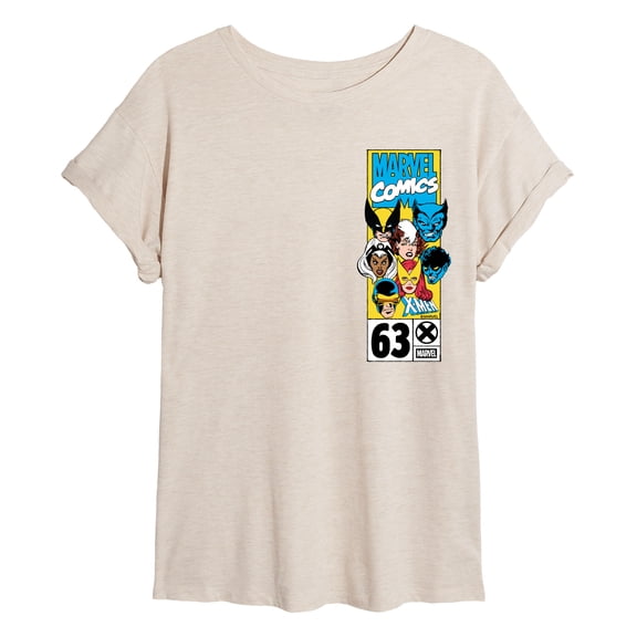 X-Men - X Men Heads Relaxed Fit T-Shirt