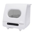 thumbnail image 6 of Portable Countertop Dishwasher, 1200W Mini Dishwasher with 5 Washing Programs Basket, 360° Dual Spray White, 6 of 13