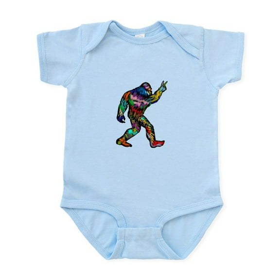 CafePress - PEACE UP Body Suit - Baby Light Bodysuit, Size Newborn - 24 Months