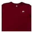 thumbnail image 3 of Playera Starter para Hombre Manga Corta Cuello Redondo Color Vino Talla G, 3 of 4