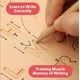 thumbnail image 5 of Tablero de práctica de letras de madera, herramienta de rastreo del alfabeto de doble cara para aprender a escribir ABC Juego de juguetes educativos para niños en edad preescolar de 3, 4 y 5 años Rojo Verde, 5 of 5