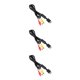 thumbnail image 1 of Seitruly 1.8M AV to RCA Audio Cable Triple Thick Controllers Wire Composite Line Copper PS2 Easy Ultra Leads Installment for TV Type1 NO1, 1 of 6