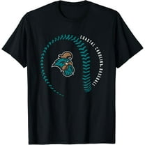 Sam Soft Coastal Carolina Chanticleers Baseball Fastball T-Shirt Full Size S-5Xl
